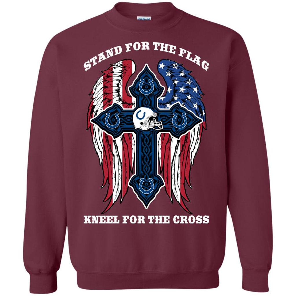 Stand For The Flag Kneel For The Cross Indianapolis Colts Tshirt