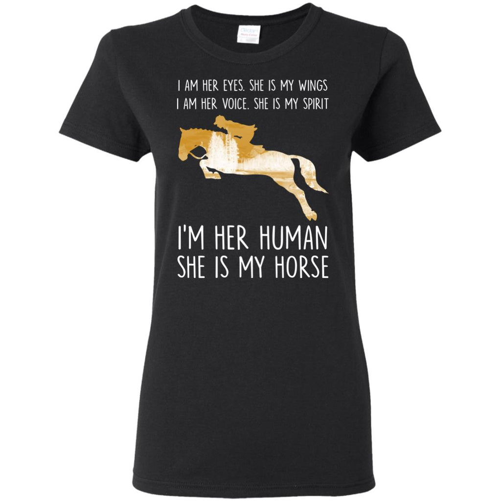 Nice Horse Tshirt She Is My Horse is cool equestrian gift for your friends