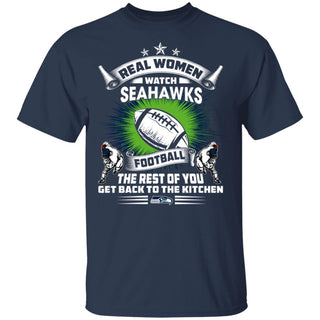 Real Women Watch Seattle Seahawks Gift T Shirt