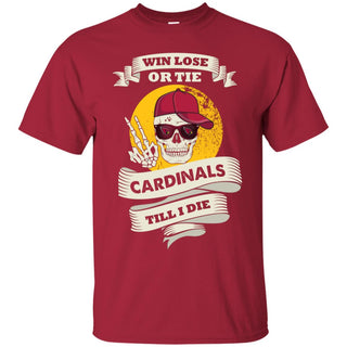 Cute Skull Say Hi Arizona Cardinals Tshirt For Fans