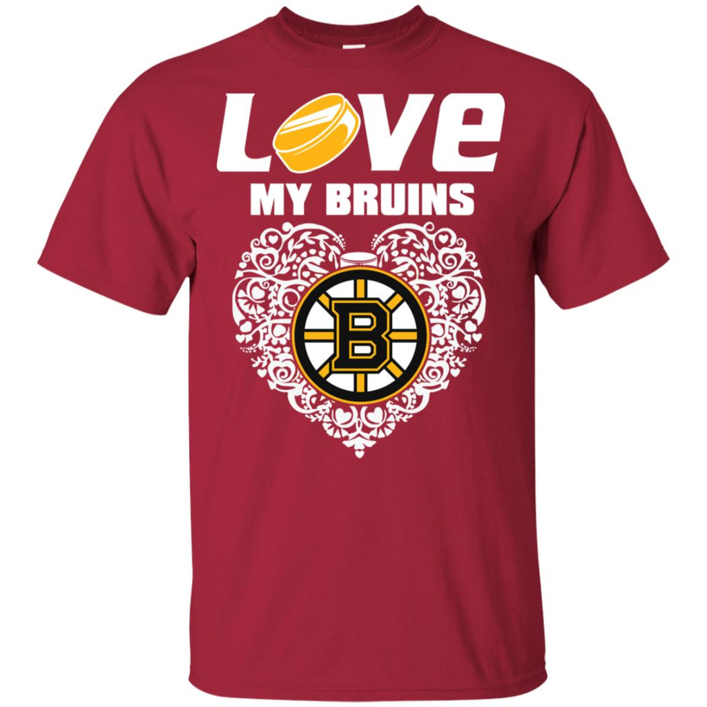 I Love My Teams Boston Bruins T Shirt