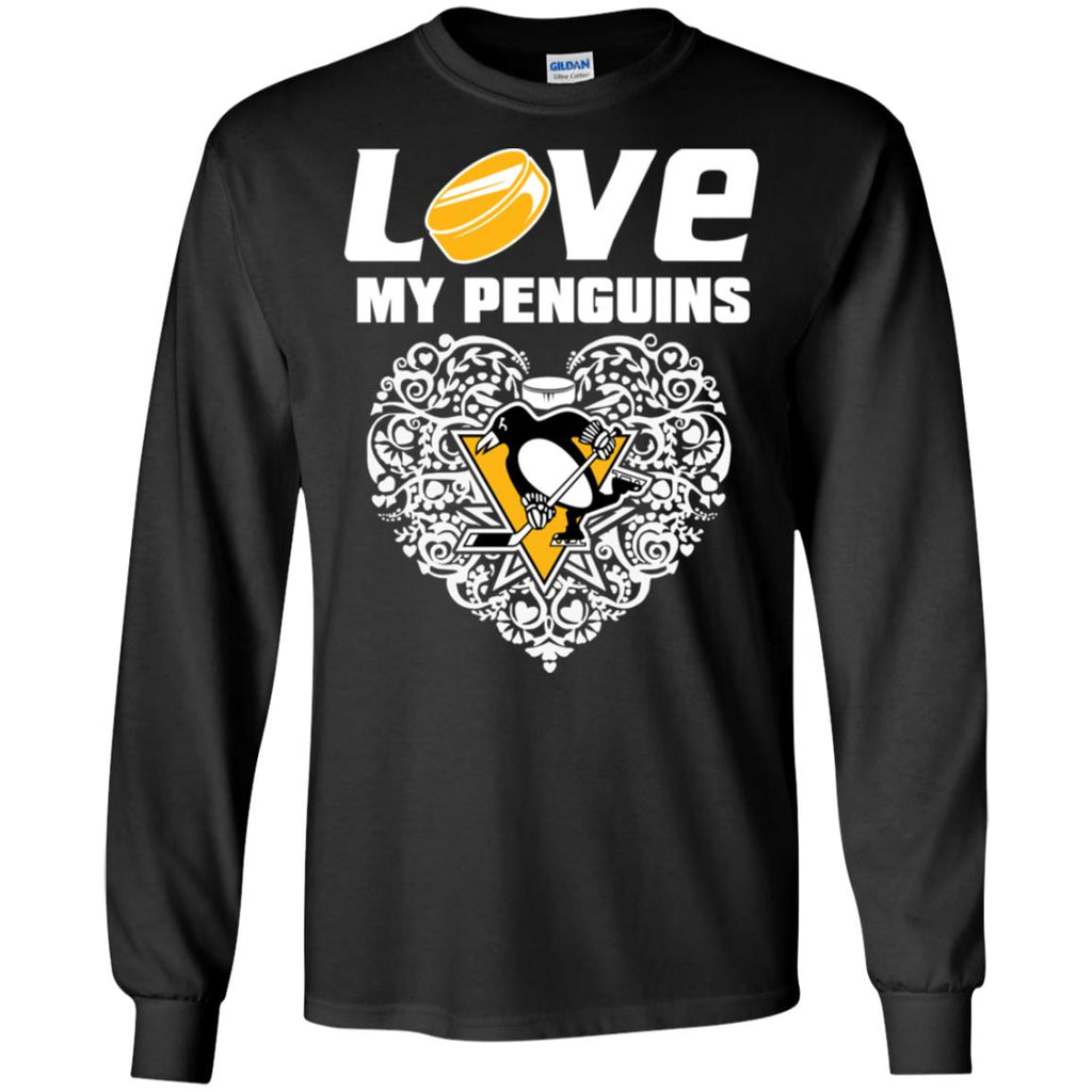 I Love My Teams Pittsburgh Penguins T Shirt