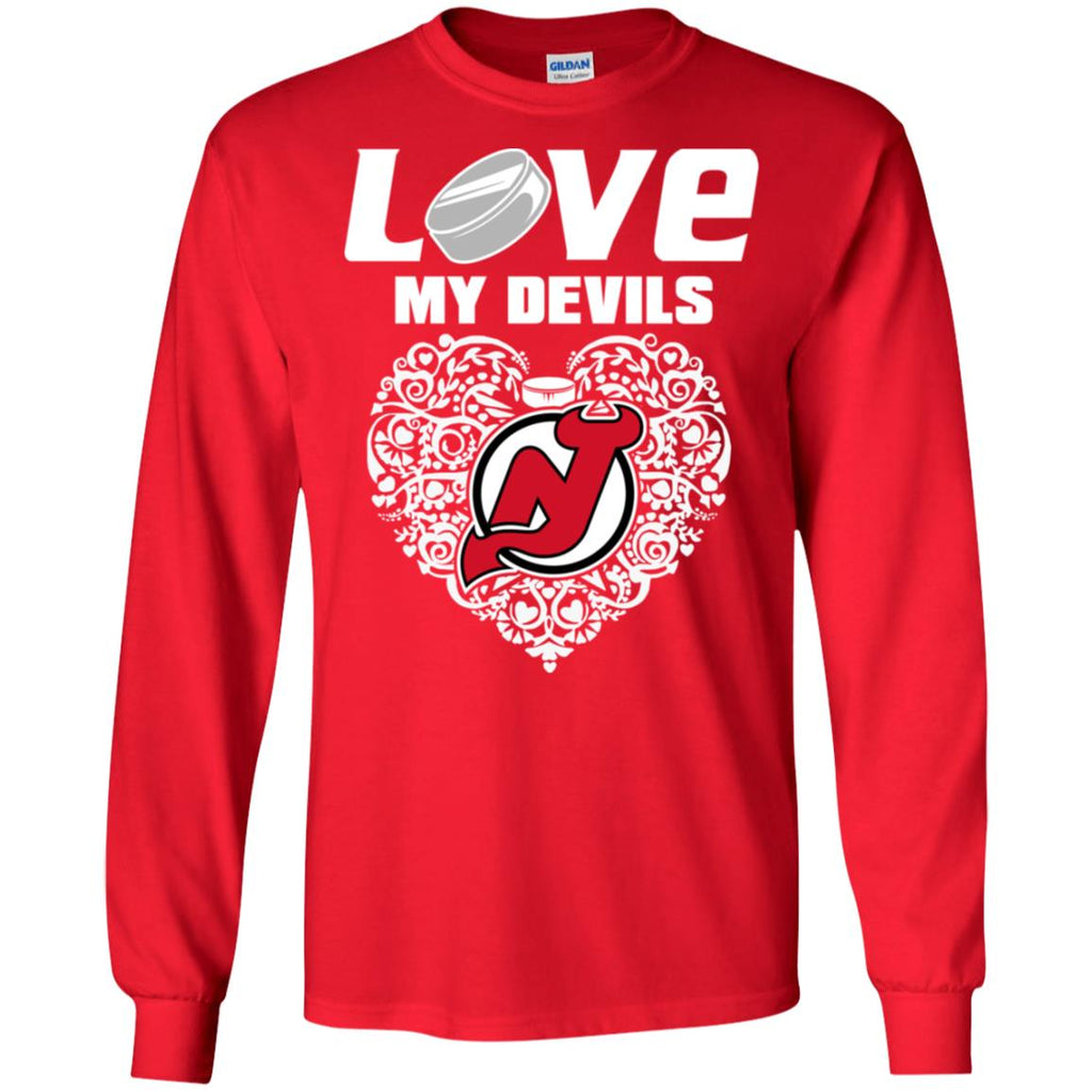 I Love My Teams New Jersey Devils T Shirt
