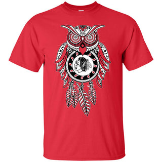 Dreamcatcher Owl Chicago Blackhawks Tshirt For Fans