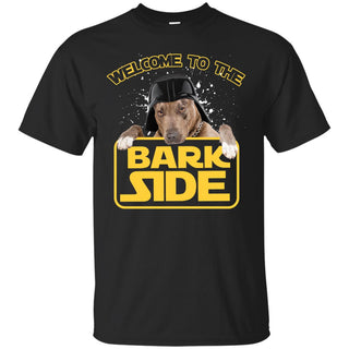 Pitbull Welcome To The Bark Side Bull Dog Tshirt