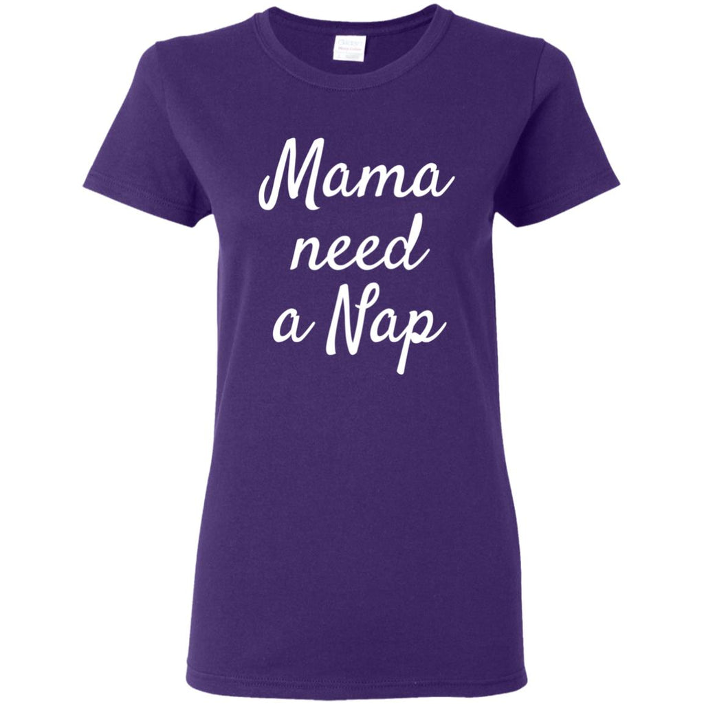 Mama Needs A Nap Camping Tee Shirt Gift