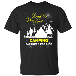 Dad & Daughter Camping T Shirts
