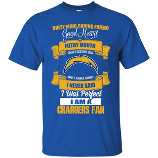 I Am A Los Angeles Chargers Fan Tshirt For Lover