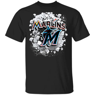 Amazing Earthquake Art Miami Marlins T Shirt