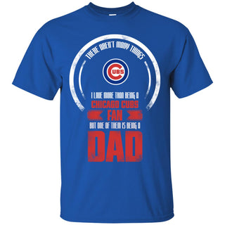 I Love More Than Being Chicago Cubs Fan Tshirt For Lovers