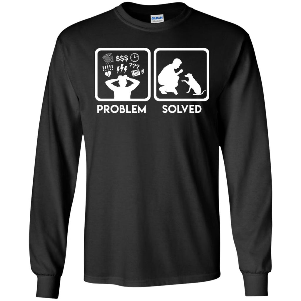 Nice Dog TShirt Problem Solved With Dog is best gift for you