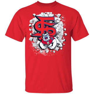 Amazing Earthquake Art Fresno State Bulldogs T Shirt