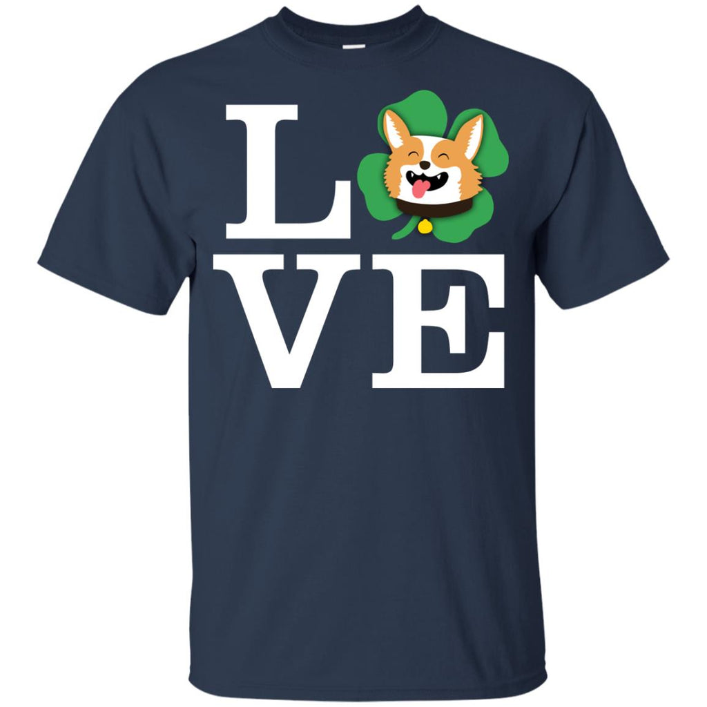 Funny Corgi Dog Shirt Love Animals As St. Patrick's Day gift for pembroke lovers