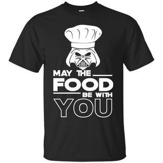 Funny Chef Tee Shirt May The Food Be With You as gift