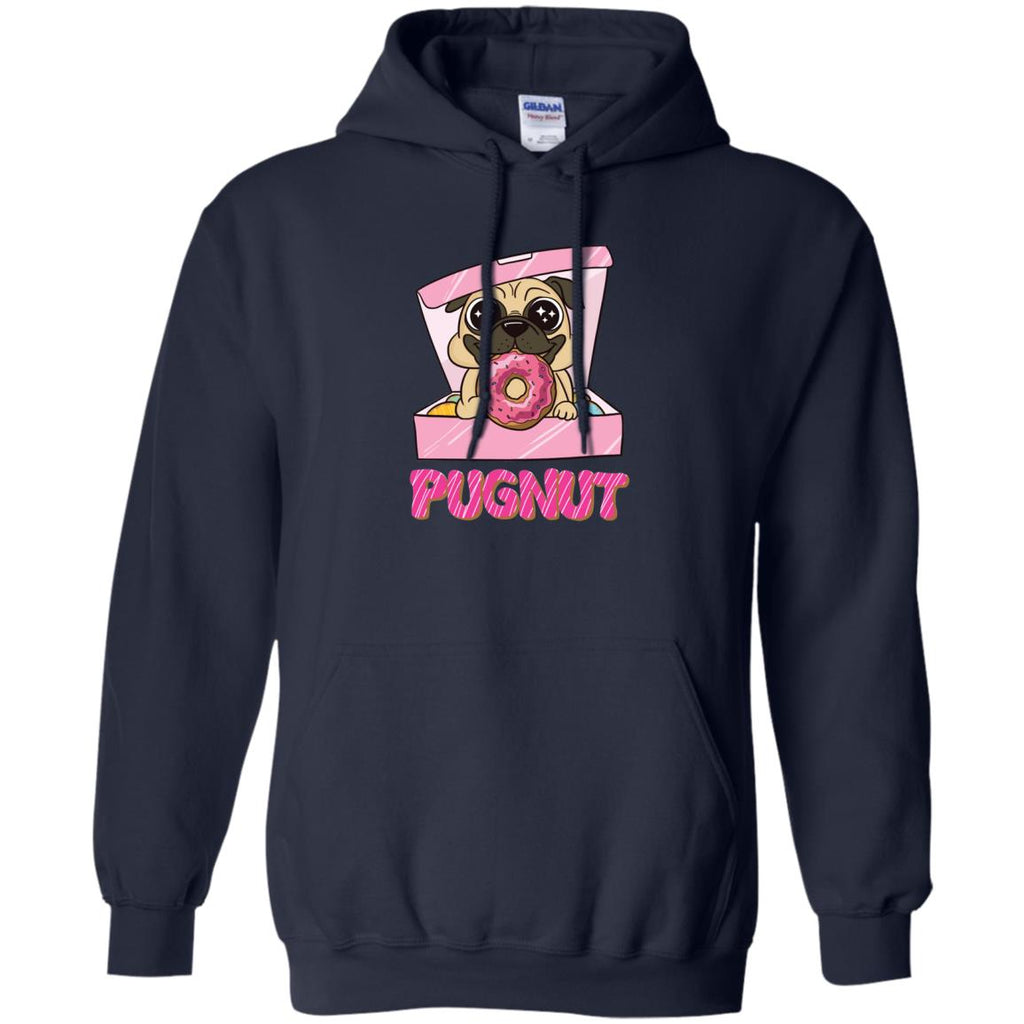 Funny Pugnut In Pug Tshirt For Puppy Lover
