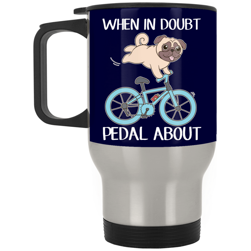 Pug Cycling Mug For Lovers