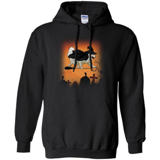 Halloween Hoodie For Witch Samoyed Lovers Tshirt As Sammy Dog Gift