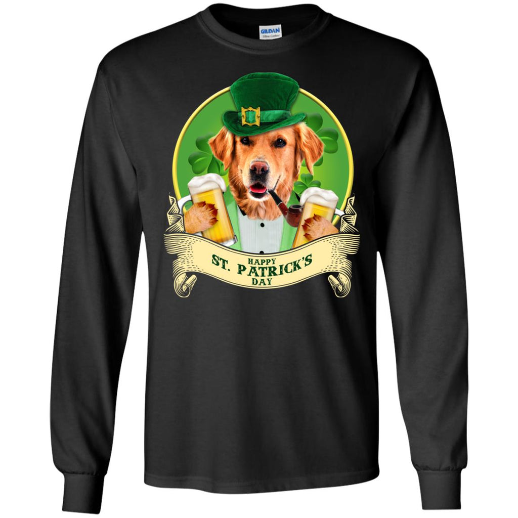 Funny Labrador Tshirt Happy St Patrick's Day Labra Dog Gift