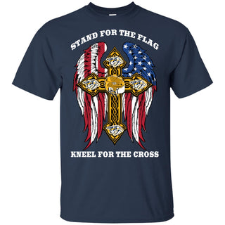 Stand For The Flag Kneel For The Cross Nashville Predators Tshirt