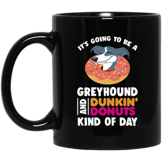 A Greyhound And Donut