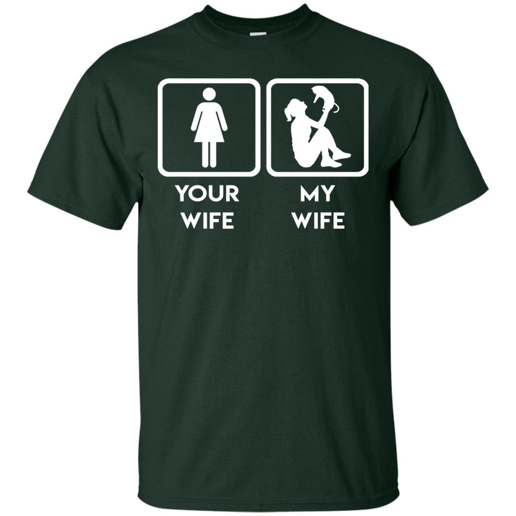 Funny Cat Tee Shirts - Your wife, my wife cat is best gift for you as kitten tshirt