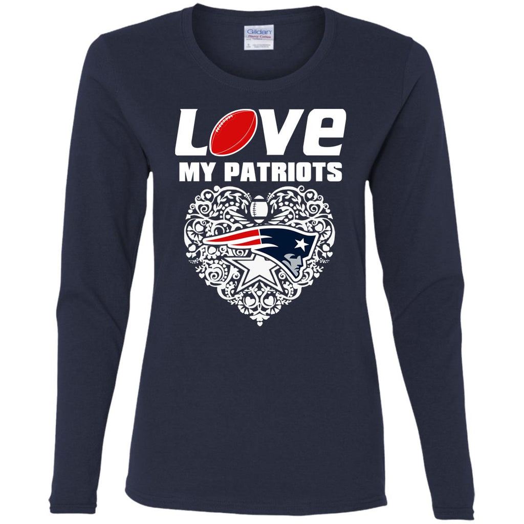 I Love My Teams New England Patriots T Shirt