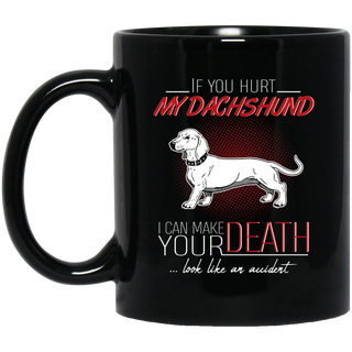 If You Hurt My Dachshund Travel Mug For Doxie Dog Lovers