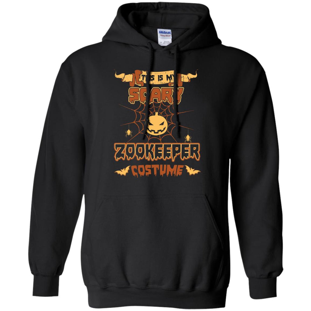 This Is My Scary Zookeeper Costume Halloween Tee Shirt
