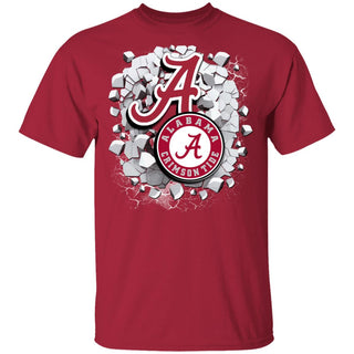 Amazing Earthquake Art Alabama Crimson Tide T Shirt