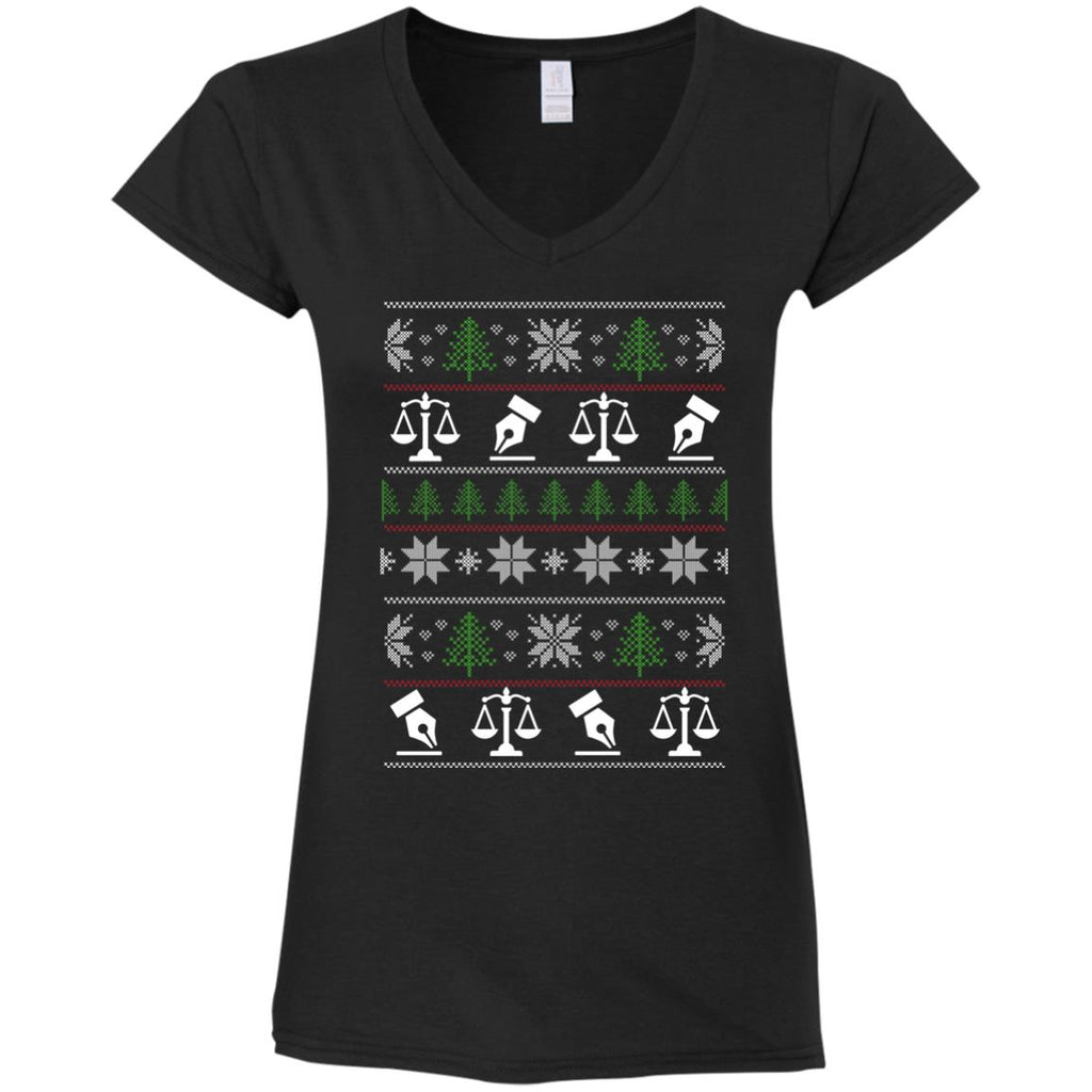 Ugly Sweater Paralegal Symbol Tee Shirt Gift
