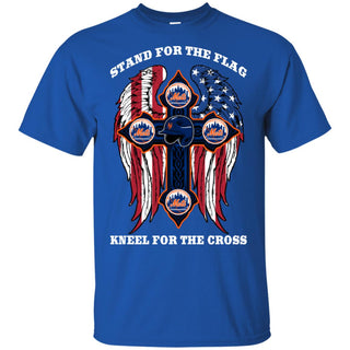Stand For The Flag Kneel For The Cross New York Mets Tshirt For Fans