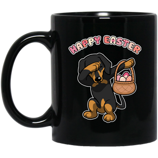 Nice Dachshund Mugs - Happy Easter is a cool gift for friends