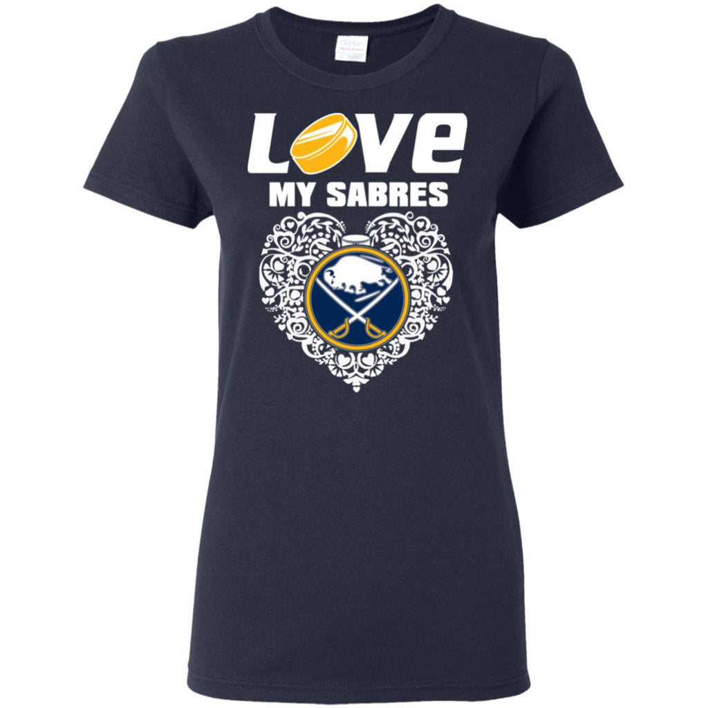 I Love My Teams Buffalo Sabres T Shirt