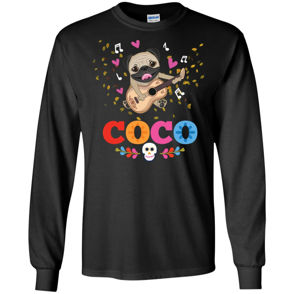 Coco Pug Tee shirt as puppy gift for family