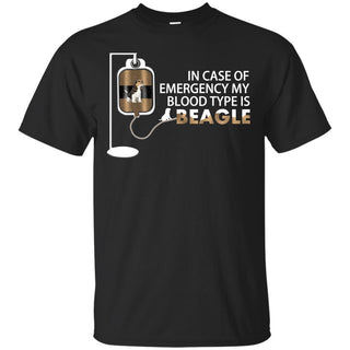 Nice Beagle Tshirt My Blood Type Is Beagle is an awesome gift