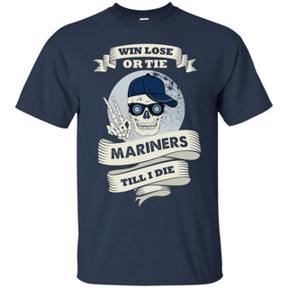 Cute Skull Say Hi Seattle Mariners Tshirt For Fans