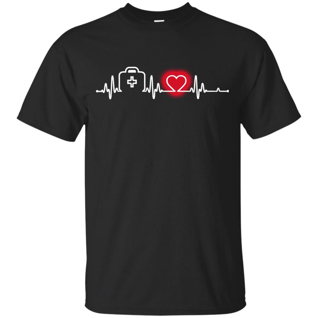 Heart Beat Red Medical Assistant Tshirt For Lover