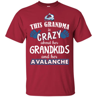 This Grandma Is Crazy About Her Grandkids And Her Colorado Avalanche T Shirt