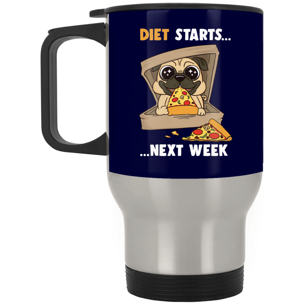 Diet Starts Next Week Pug Mugs