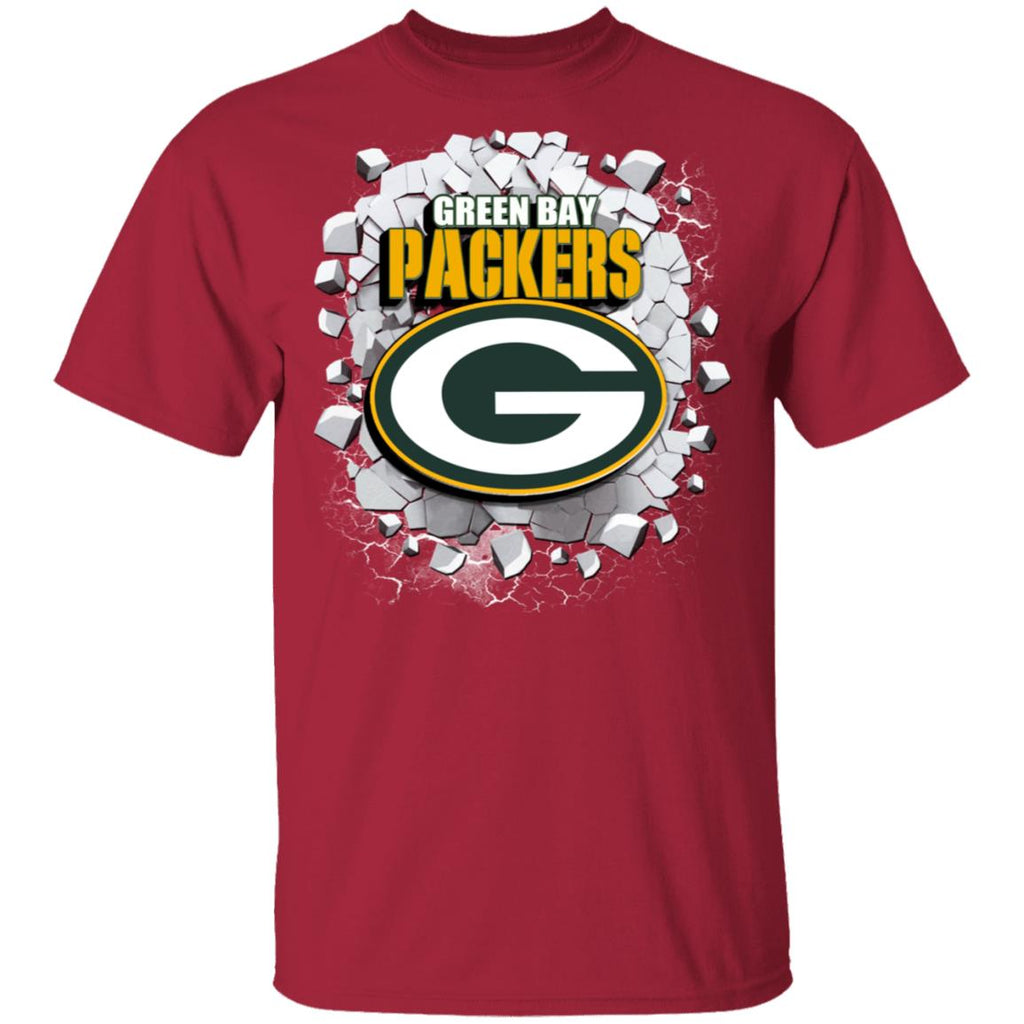 Amazing Earthquake Art Green Bay Packers T Shirt