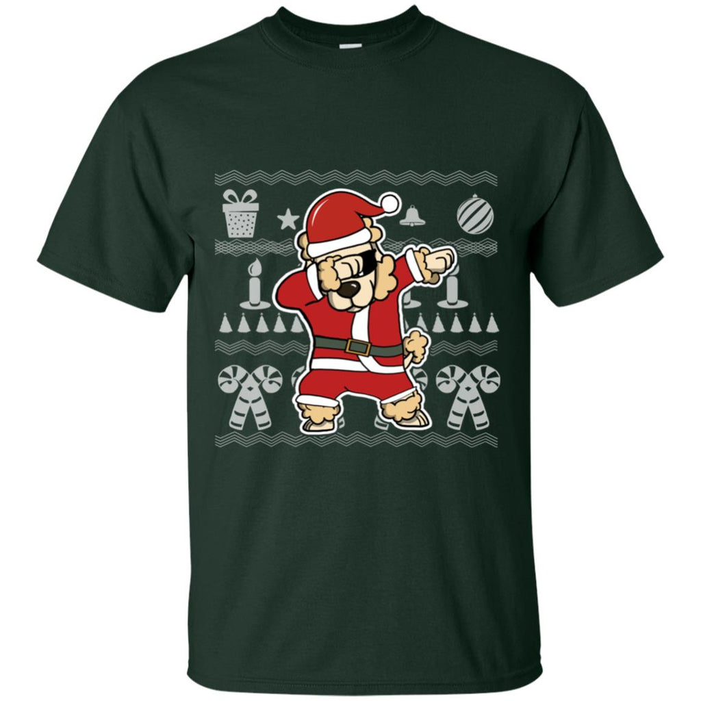 Poodle Dabbing In Christmas Tshirt For Poo Dog Lover – Vota Color