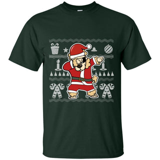 Poodle Dabbing In Christmas Tshirt For Poo Dog Lover