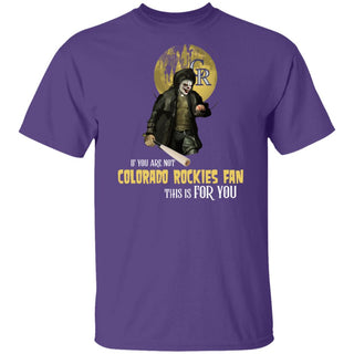 I Will Become A Special Person If You Are Not Colorado Rockies Fan T Shirt