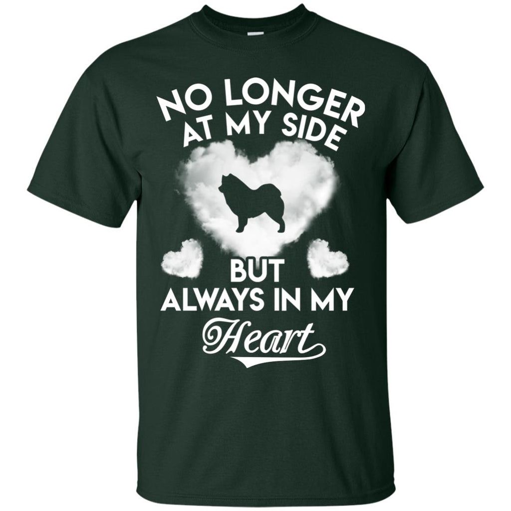 No Longer At My Side But Always In My Heart Samoyed Tshirt For Lover