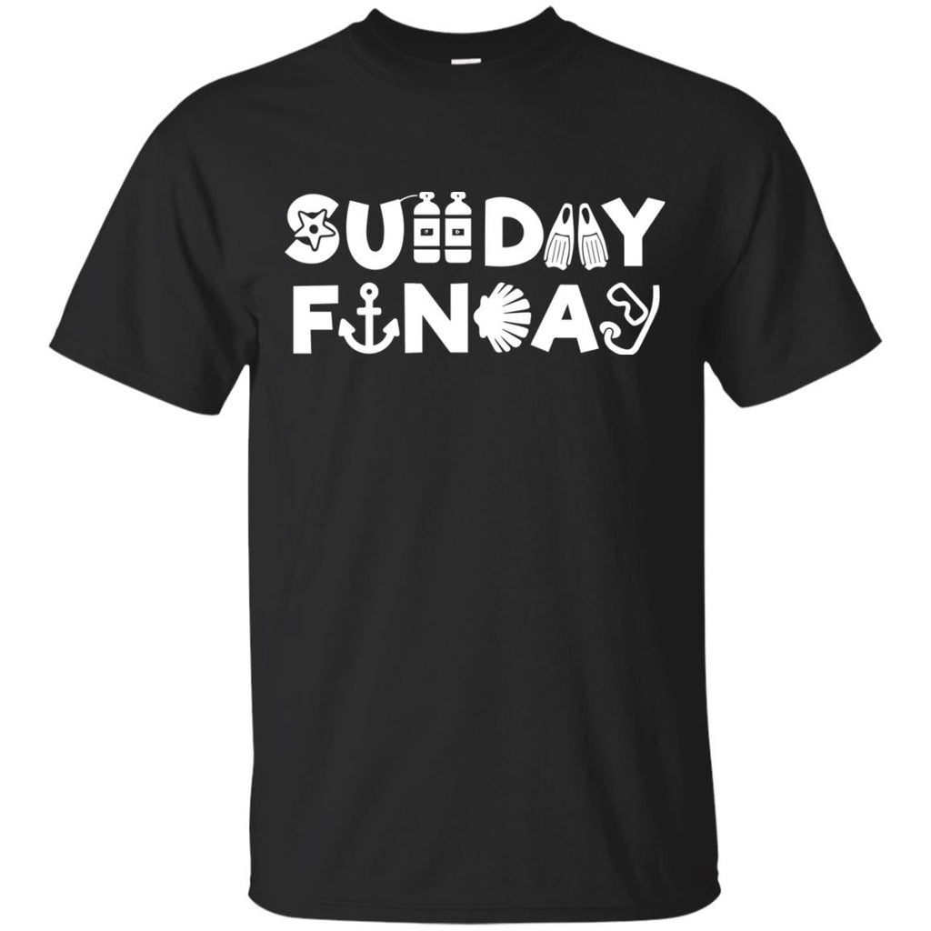Nice Diving Tshirt Sunday Funday Diving is cool gift for you