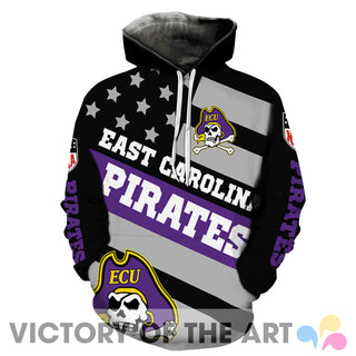 American Stars Proud Of East Carolina Pirates Hoodie