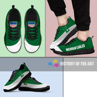 Special Gift Logo Eastern Michigan Eagles Sneakers
