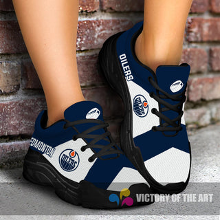 Pro Shop Logo Edmonton Oilers Chunky Sneakers