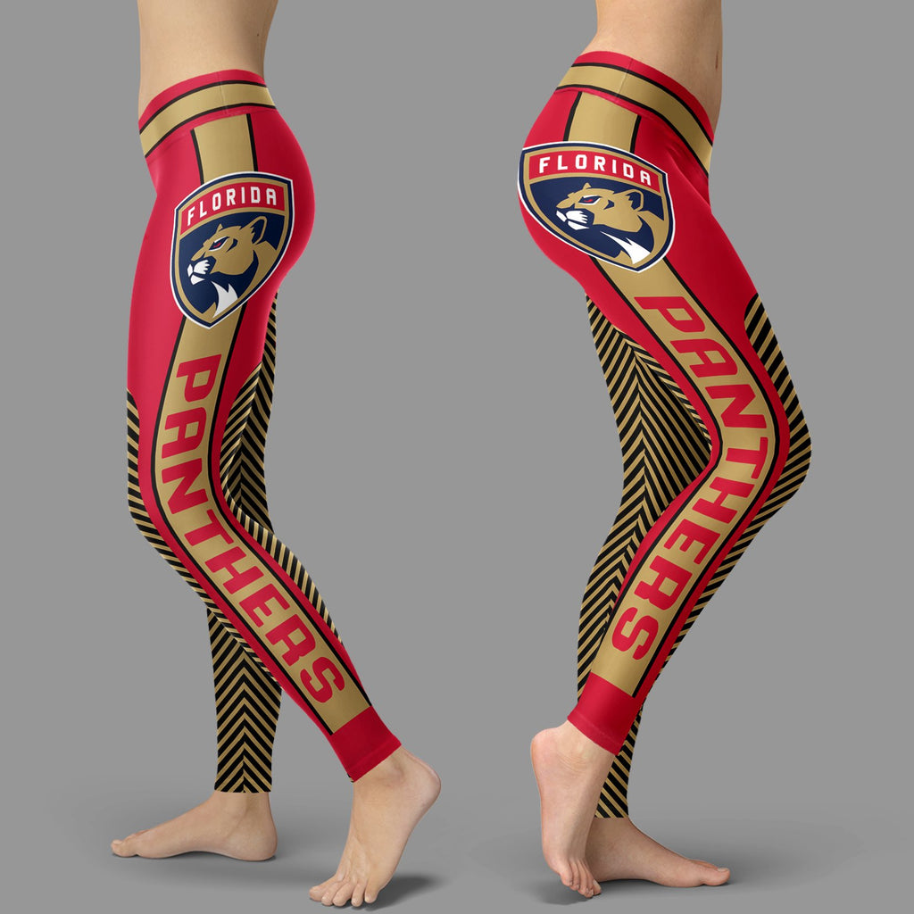 Colorful Gorgeous Fitting Fabulous Florida Panthers Leggings
