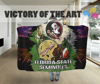 Special Edition Florida State Seminoles Home Field Advantage Hooded Blanket
